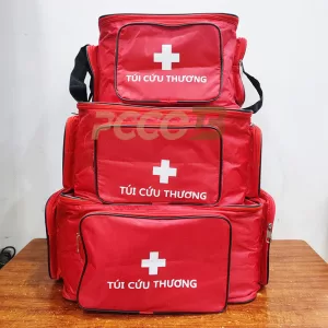 Túi y tế sơ cấp cứu loại A cho 25 người (27 dụng cụ) 9 Túi y tế sơ cấp cứu loại C