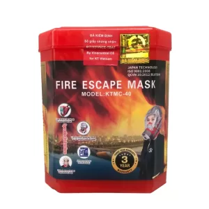 Mặt nạ phòng độc PCCC chống khói, lọc khí độc XHZLC40 15 Mặt nạ phòng độc PCCC XHZLC 40