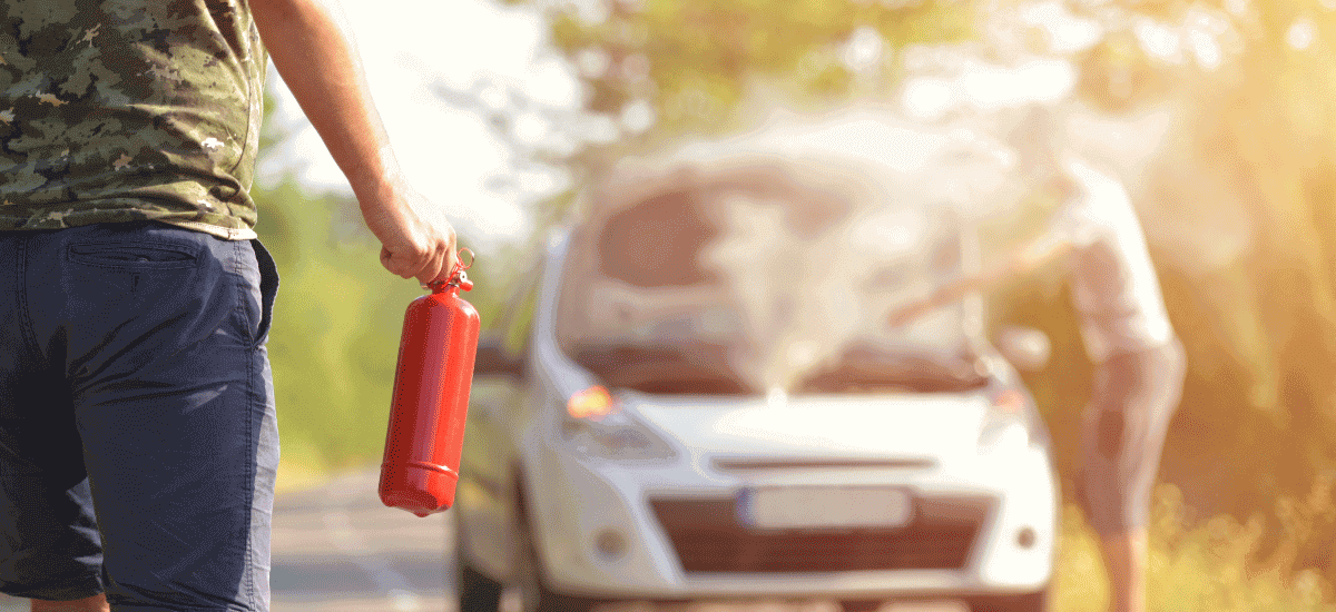 Bình chữa cháy xe ô tô