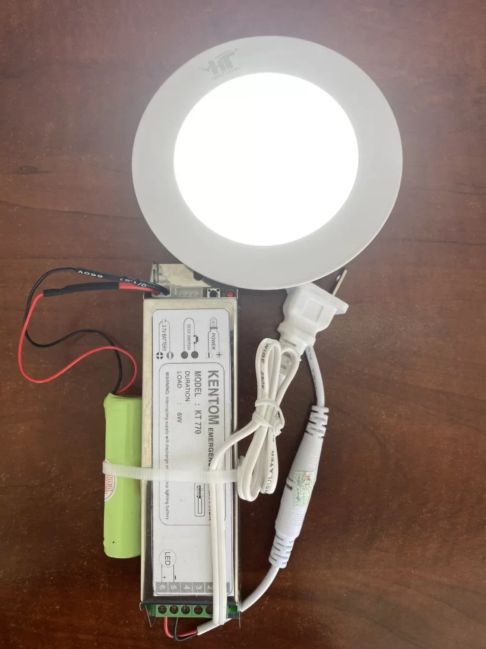 Đèn sự cố âm trần Kentom KT 770