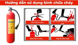 Hướng dẫn sử dụng bình chữa cháy sách tay