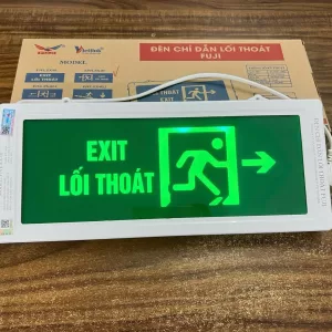 Đèn Exit chỉ dẫn thoát nạn Fuji Vietlink FJVL-01