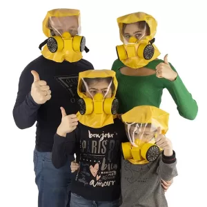 Mặt nạ phòng chống khói độc cho trẻ em Chance ED (Nga) 13 Mặt nạ PCCC phòng khói độc cho gia đình