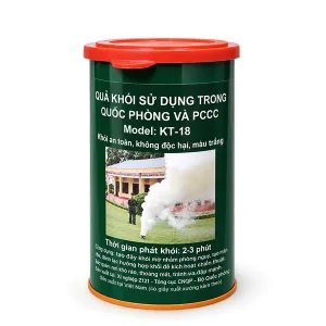 Quả tạo khói diễn tập PCCC KT18 - Hộp khói quốc phòng