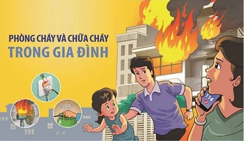 Hướng dẫn bảo vệ gia đình khỏi nguy cơ cháy nổ