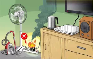 Sử dụng đồ gia dụng đúng cách để ngăn ngừa cháy nổ tại chung cư