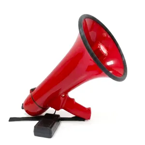 Loa cầm tay phóng thanh PCCC & CNCH (màu đỏ)