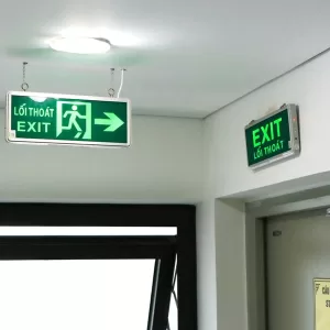 Đèn Exit chỉ lối thoát hiểm