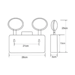 Đèn sự cố khẩn cấp Kinglight SC