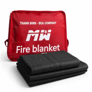 Chăn dập lửa chống cháy MW sợi carbon (75x100cm)