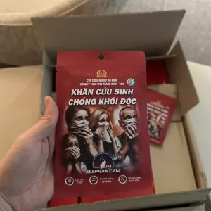 Khăn cứu sinh, chống khói độc