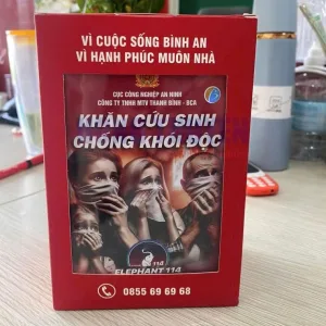 Khăn cứu sinh thoát hiểm, chống khói độc ELEPHANT 114