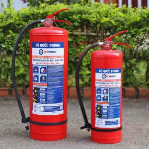 Bình chữa cháy bột ABC 8kg BQP 83MEC (Bộ Quốc Phòng) 5 Bình chữa cháy bột ABC 4kg 8kg 83MEC