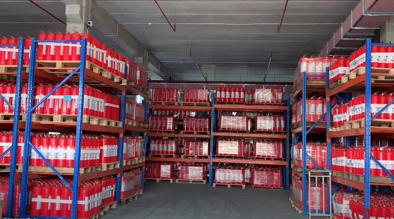 Bình chữa cháy bột ABC 6kg DeFire DF-ABC6