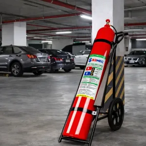 Bình chữa cháy xe đẩy khí CO2 24kg 83MEC