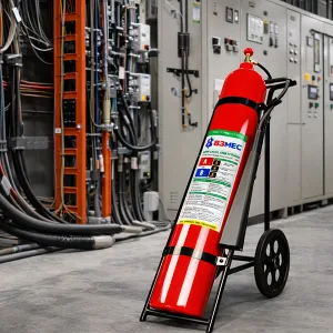 Bình chữa cháy xe đẩy khí CO2 24kg 83MEC