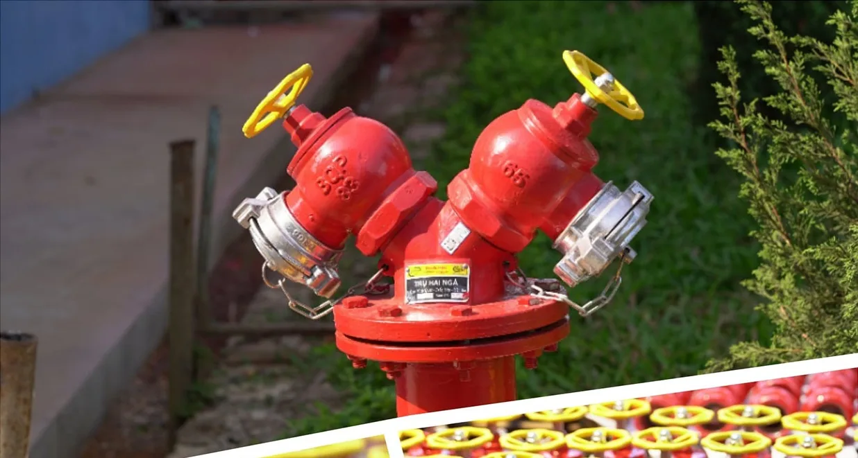 Đầu trụ nước chữa cháy 2 cửa 83MEC-BQP