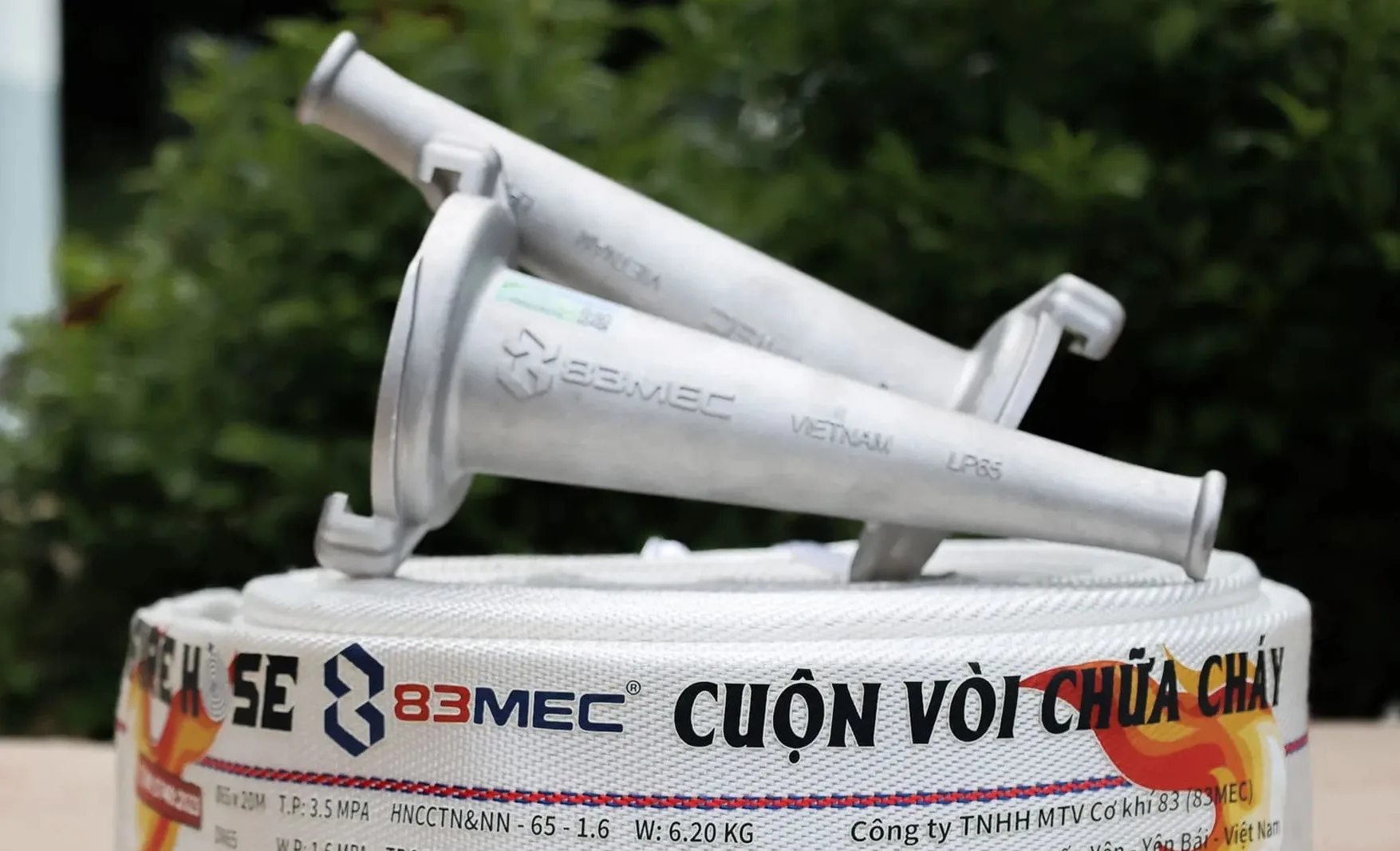 Lăng phun nước chữa cháy 83MEC - Bộ Quốc Phòng