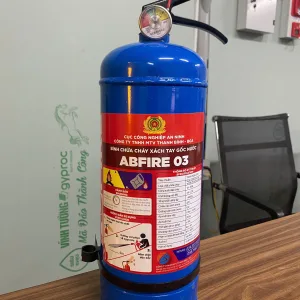 Bình chữa cháy gốc nước ABFIRE - Bộ Công An
