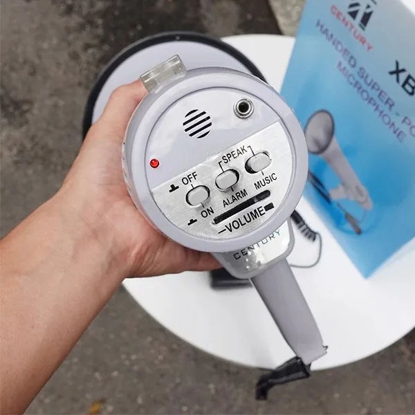 Loa phóng thanh cầm tay PCCC & CNCH ngoài trời (màu xám) 12 Loa phóng thanh cầm tay PCCC & CNCH ngoài trời