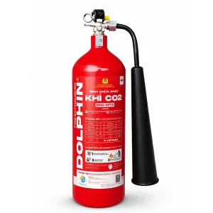 Bình chữa cháy khí CO2 3kg MT3 Dolphin (Thanh Bình-BCA)